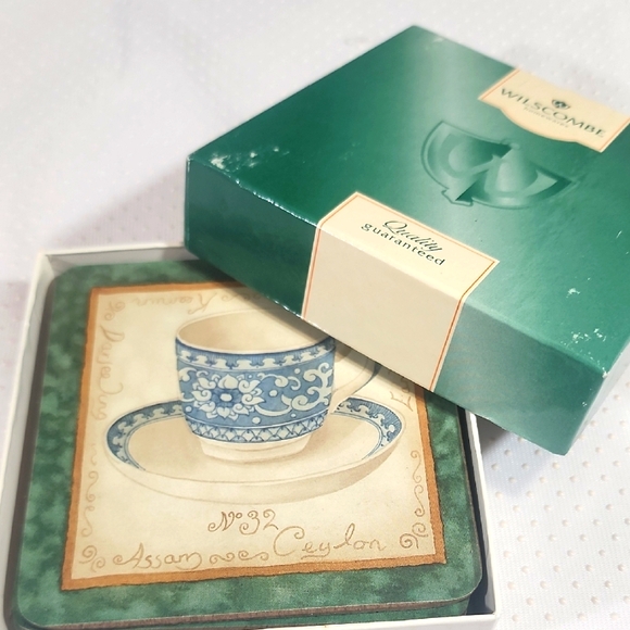 Willscombe Tea Coaster Set of Six. - Multicolor - Picture 3 of 12